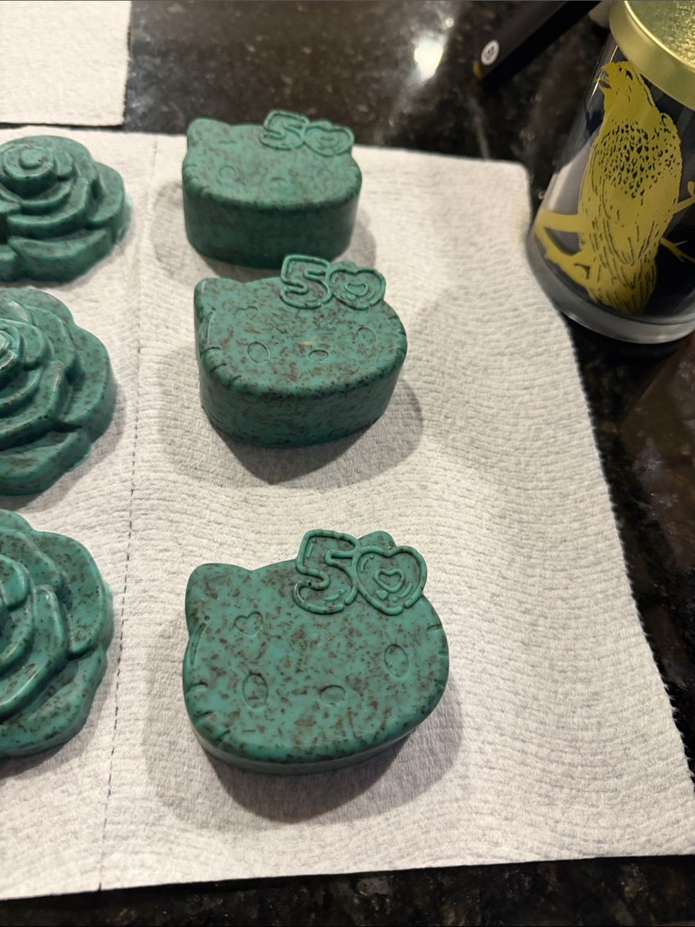 BRAND NEW SHEA BUTTER PEPPERMINT LEAVES BLUE CORNFLOWER PETALS APPLE PIE - Picture 7 of 12